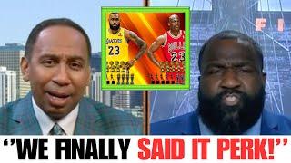 Stephen A Smith REVEALS Klutch Sports Pressuring Media To Say Lebron Is The GOAT