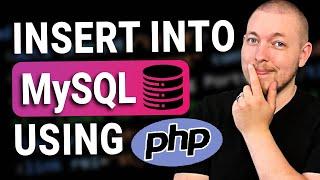 22 | INSERT INTO Database Using PHP From Your Website! | 2023 | Learn PHP Full Course for Beginners