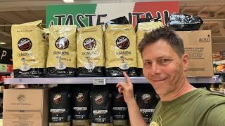 Going Shopping for Espresso Beans in an Italian Supermarket!