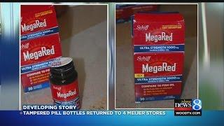PD: Vitamin bottles filled with Rx meds, cat food