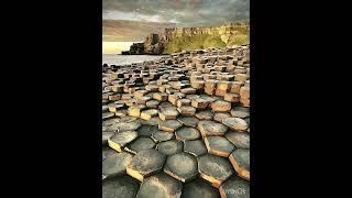 World History- Exploring 40,000 Interlocking Basalt Columns #shorts #trending