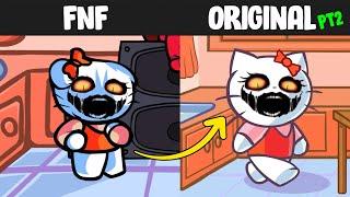 References In FNF VS Hell On Kitty Original Vs FNF (FNF Mod) | Hello Kitty/Horror