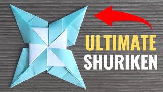 How To Make The Ultimate Ninja Shuriken | Easy Origami