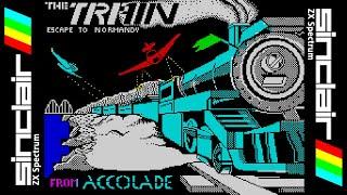 THE TRAIN - ESCAPE TO NORMANDY -=Classic Gaming=- Walkthrough, ZX Spectrum