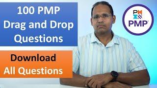 100 PMP Drag and Drop Questions