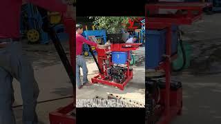 small diesel type clay brick molding machine