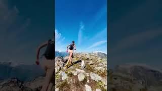Running in the mountains of Norway #vacation #travel #norge #norway #nature #mountains #hiking
