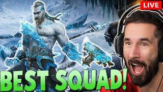 PG & Squad Hot Drop Winter Event Place and DESTROY Everyone... PUBG MOBILE