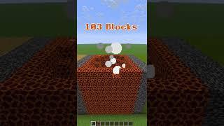 Minecraft TNT vs Blocks! #minecraft #shorts