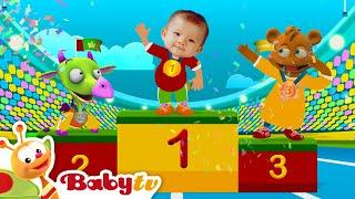 Ready, Steady, Go! Race to the Finish Line! Excitement for #Paris2024 Olympics!  @BabyTV