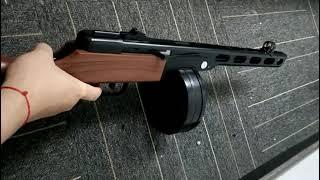 AKgelblaster.com PPSh-41 gel blaster version shooting demonstration