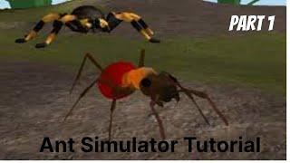 Ant Simulator Tutorial | part 1 | roblox