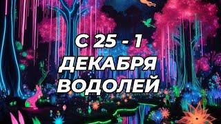 ️️ВОДОЛЕЙ. ️С 25 - 1 декабря 2024.️