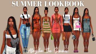 SUMMER LOOKBOOK CC FOLDER!  | Sims 4 CC Clothes | Sims 4 CC Folder | Sims 4 CC | Sims 4 Clothes