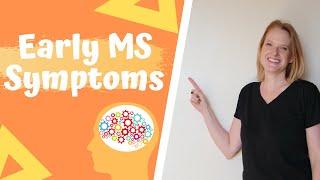 Early signs of MS ( Multiple Sclerosis) I Common  pre-diagnosis symptoms that are easily missed