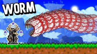 Terraria But Every ENEMY Is a WORM...