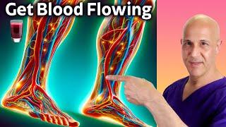 1 Glass a Day..Increases Blood Flow and Circulation to Legs & Feet the Natural Way!  Dr. Mandell