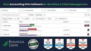 Best Accounting Firm Software for Workflow & Client Management