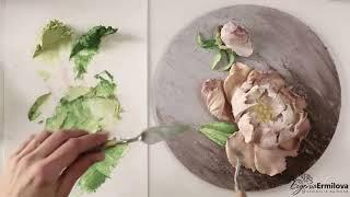 Video course Peony by Evgenia Ermilova. Sculpture painting