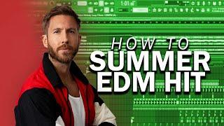 Making A Melodic Summer EDM Song From Scratch In FL Studio