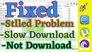 Fixed All My qbittorrent stalled problem qbittorrent not downloading how to speed up qbittorrent