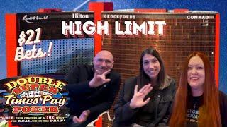 High Limit DSTP with Jamie & Kelly! Part 3 #highlimit,#videopoker,#casino,#gambling