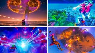 ALL FORTNITE LIVE EVENTS (Seasons 1-19 INCLUDING THE END)