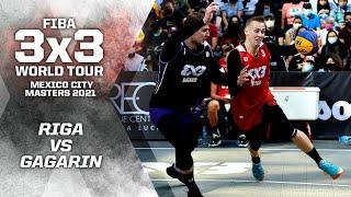 Riga v Gagarin | Full Game | FIBA 3x3 World Tour - Mexico City Masters 2021