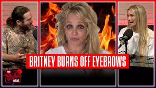 Shocking Video: Britney Spears Sets Herself on Fire?! | The TMZ Podcast