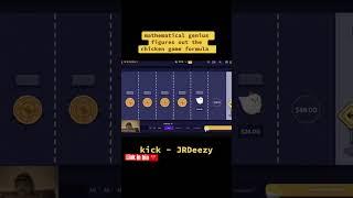 Genius formula for chicken game #crossyroad #chickengame