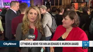 CityNews and NEWS 1130 win an Edward R. Murrow award