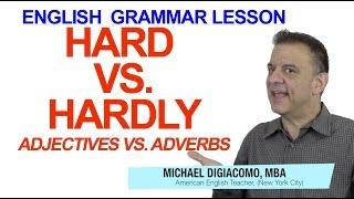 Hard vs. Hardly - Confusing English Vocabulary & Grammar