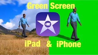 Tutorial for Green Screen On iMovie iPad/iPhone!