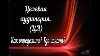 Как выбрать целевую аудиторию?| Целевая Аудитория| Выбор и поиск целевой аудитории