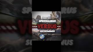 Spinosaurus VS Suchomimus || #shorts #trending #fyp #edit #jurassicworld #paleontology #paleo