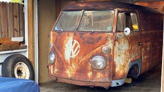 Rusty VW Bus Restoration TOO Far GONE? Can it be Saved? Has CT Lost his MIND? Metal Patch & Welding?