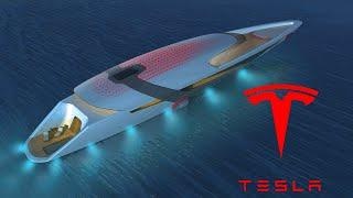 Tesla's Model Y Yacht | All-Electric, Self-Charging