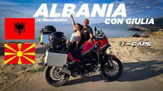 IO, GIULIA E LA X-CAPE 650 | IL VIAGGIO PIU ECONOMICO DA FARE IN MOTO - ALBANIA e MACEDONIA 