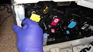 HOW TO REPLACE THE WASTE TONER BOX ON HP LASERJET 500 COLOR M551, M570, CP3525