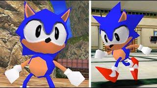 Dreams Sonic in Sonic Adventure