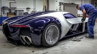 Men Build Custom BUGATTI Using 3 Old Cars | Start to Finish by @DashingAxe