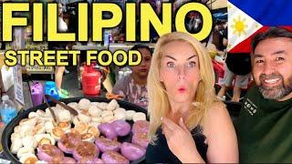 Trying Filipino Street Food, For The First Time! Manila 