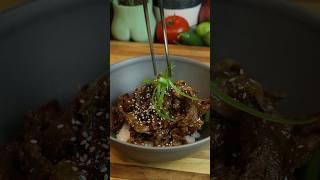Beef bulgogi. My cookbook is now available for preorder link in bio :).