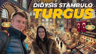 Didžiausias Turgus Pasaulyje? Grand Bazaar Stambule | Kelionė į Turkiją