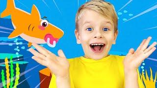 Baby shark song | Dima Family Show - kids songs