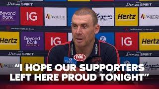 Goodwin encouraged by Dees new cohesion | Melbourne Press Conference | Fox Footy