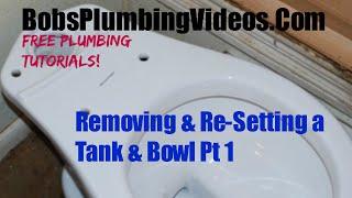 Toilet Tank Installation - Part 1