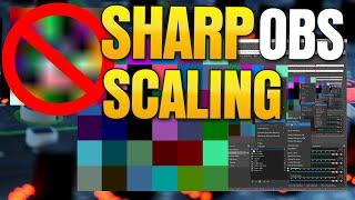 OBS - Fix Blurry Scaling (Nearest Neighbor/Point Filter Resize for Low Resolution / Pixel Art Games)