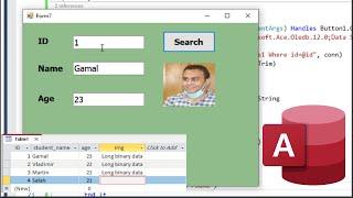 How to retrieve data with images not path(OLE) From Microsoft Access database in Visual Basic.net