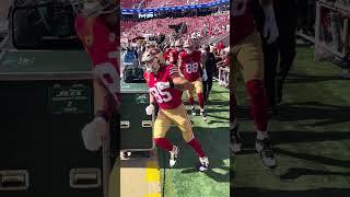 The 49ers take the field before their season opener